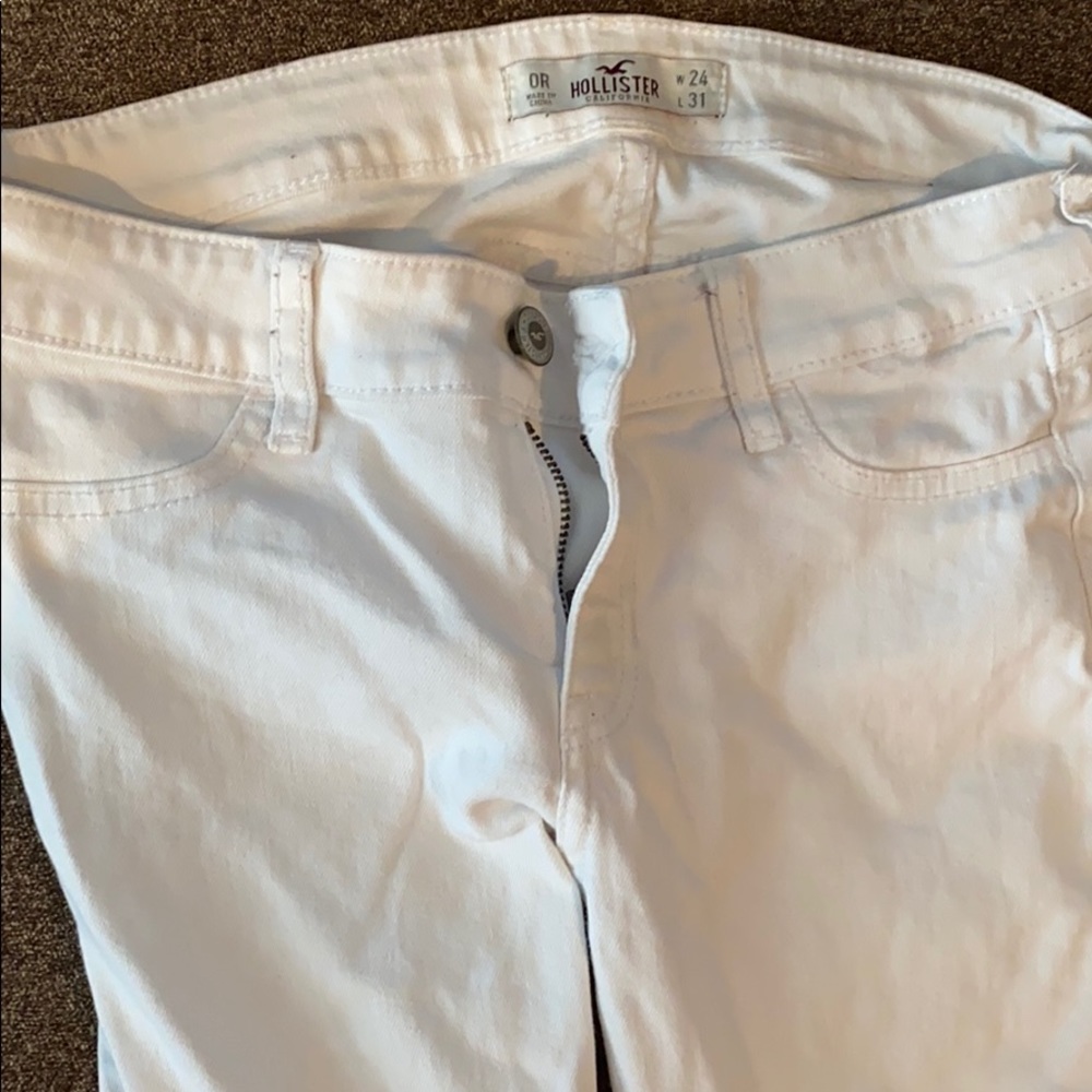 White jeans